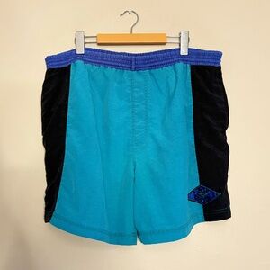 3/$10⚡️Vintage SURF ODYSSEY Blue Swim Trunks Shorts